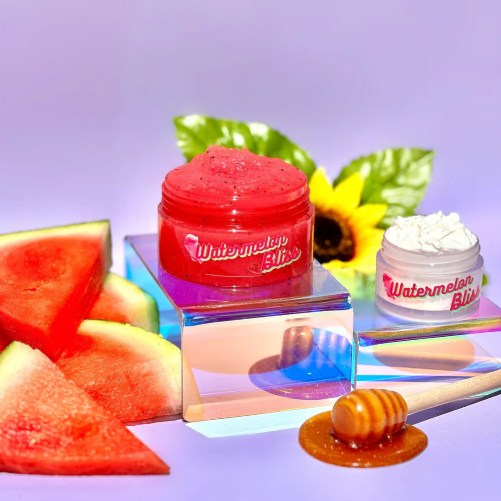 Bundle-Watermelon Bliss Body Scrub and Whipped Body Butter Set