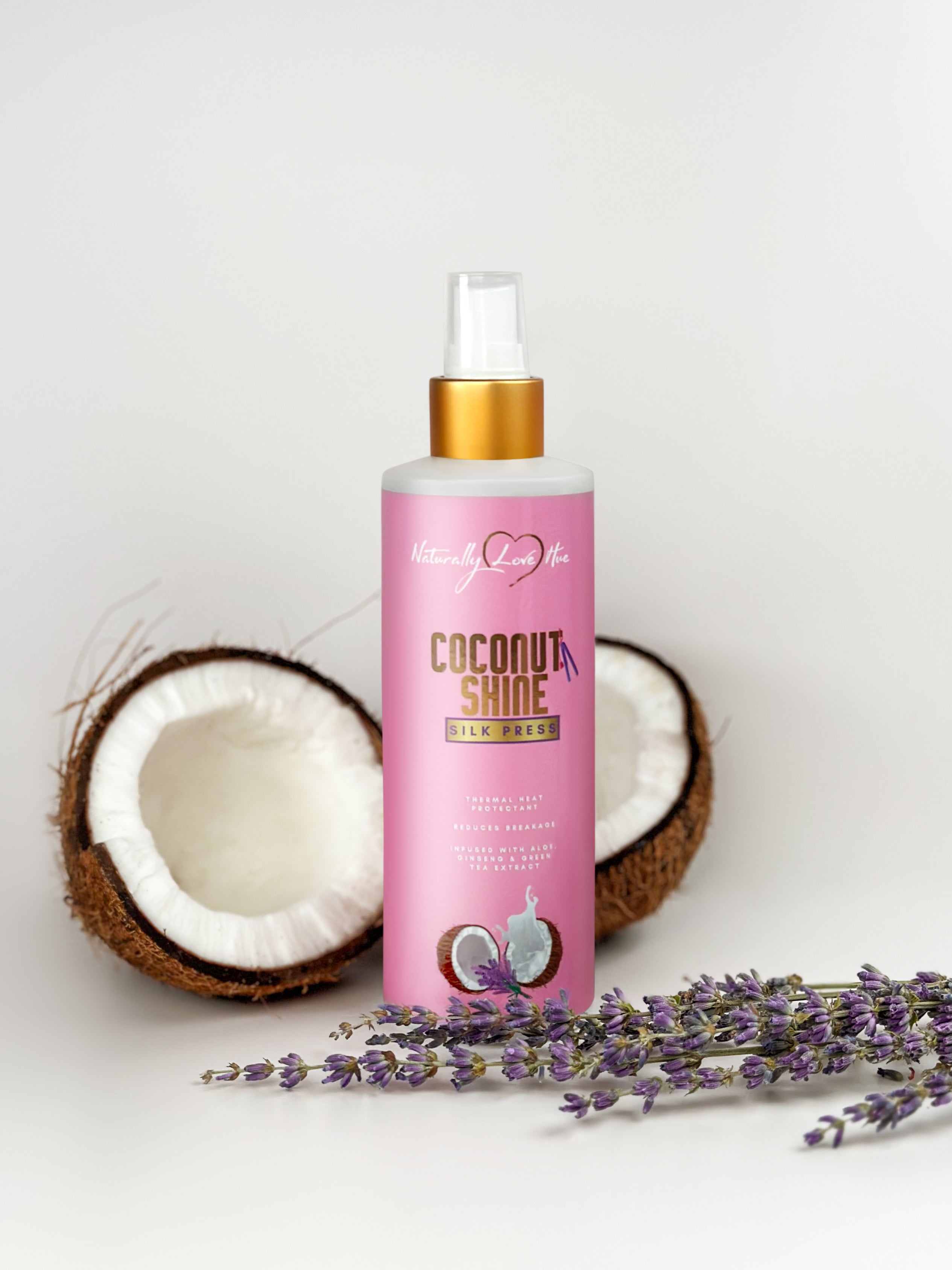 Coconut Shine  Silk Press